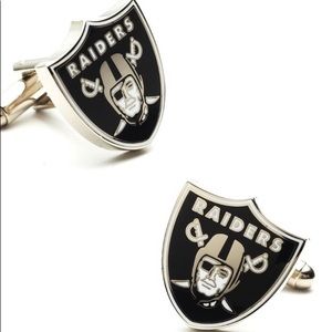 🏈Never Used Men’s NFL Raider Cufflinks🏈